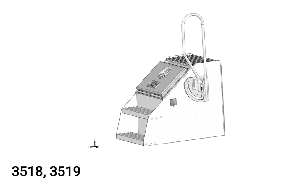 Saddle Box Folding Handle - Image 3