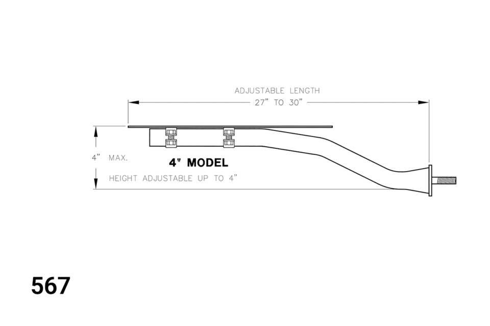 EZ-Mount Adjustable Fender Bracket - Image 4