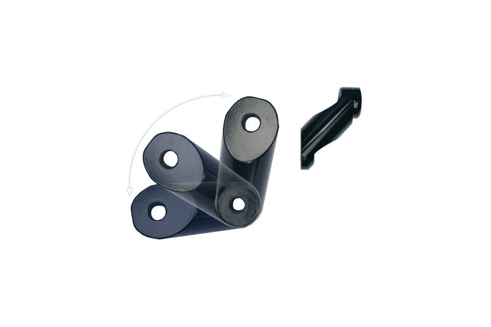 3" Offset Fender Mounting Adapter