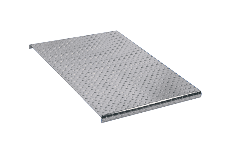 Diamond Plate Frame Deck Cover w Mounting Kit