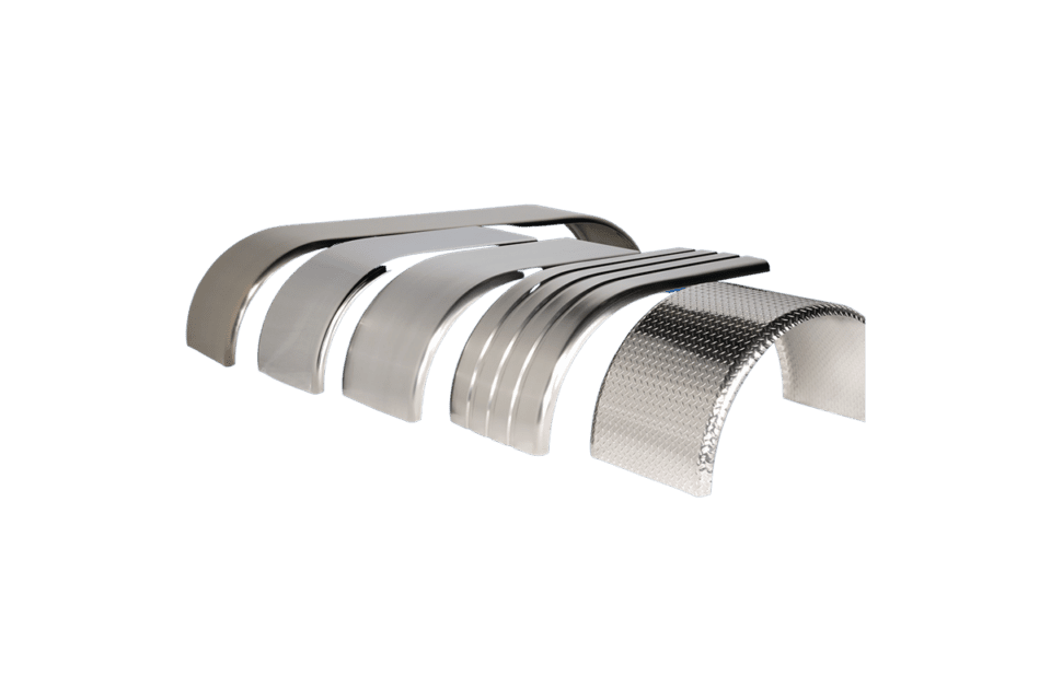 Aluminum & Stainless Rolled Fenders