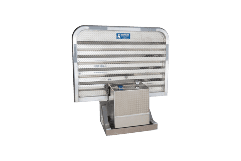 cab rack hydraulic tanks