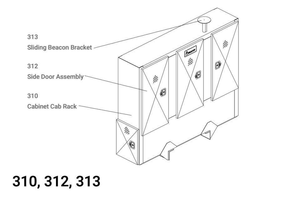Cabinet Cab Rack - Image 2